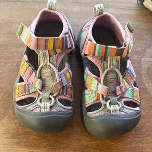 Keen Multicolor Striped Kids Sandals